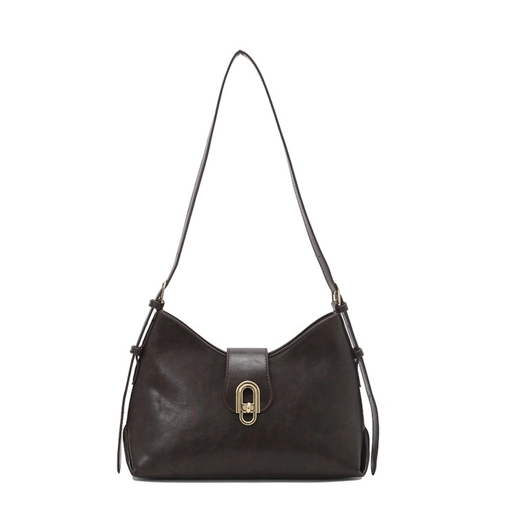 ORANGE BEAN PU Tote