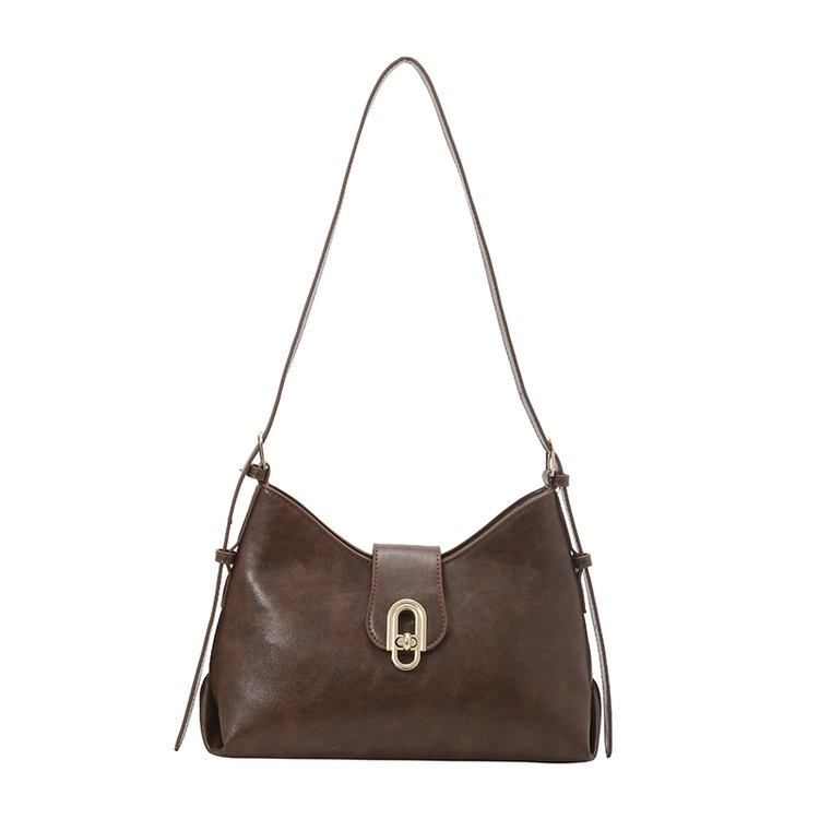 ORANGE BEAN PU Tote
