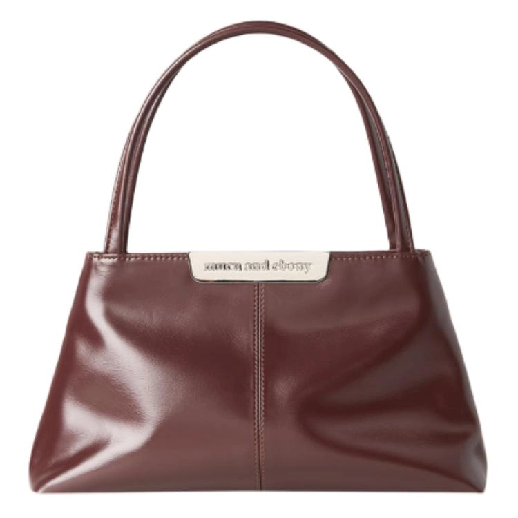 MUCU AND EBONY Clam Bag PU Tote