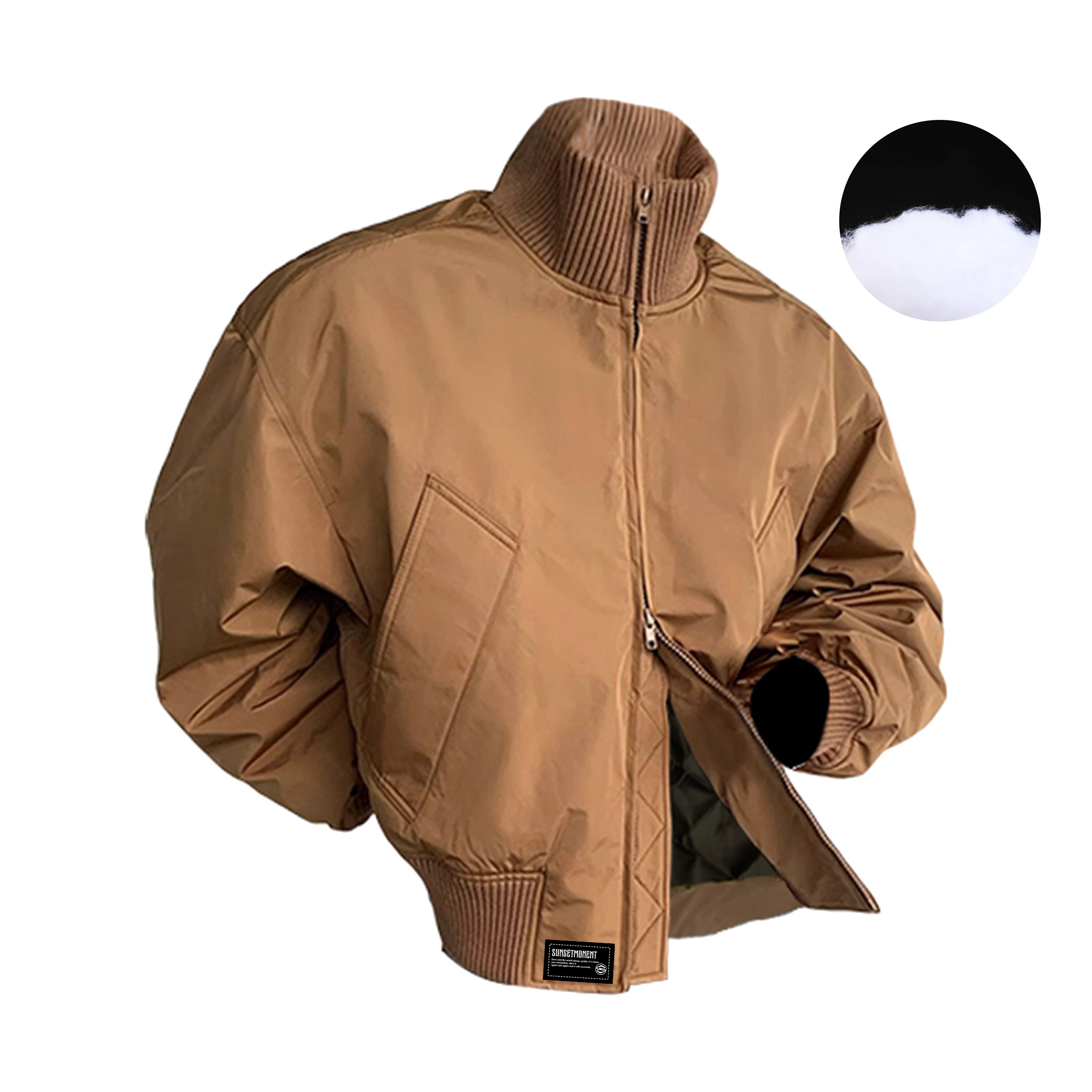 SUNSETMONENT cleanfitbomber