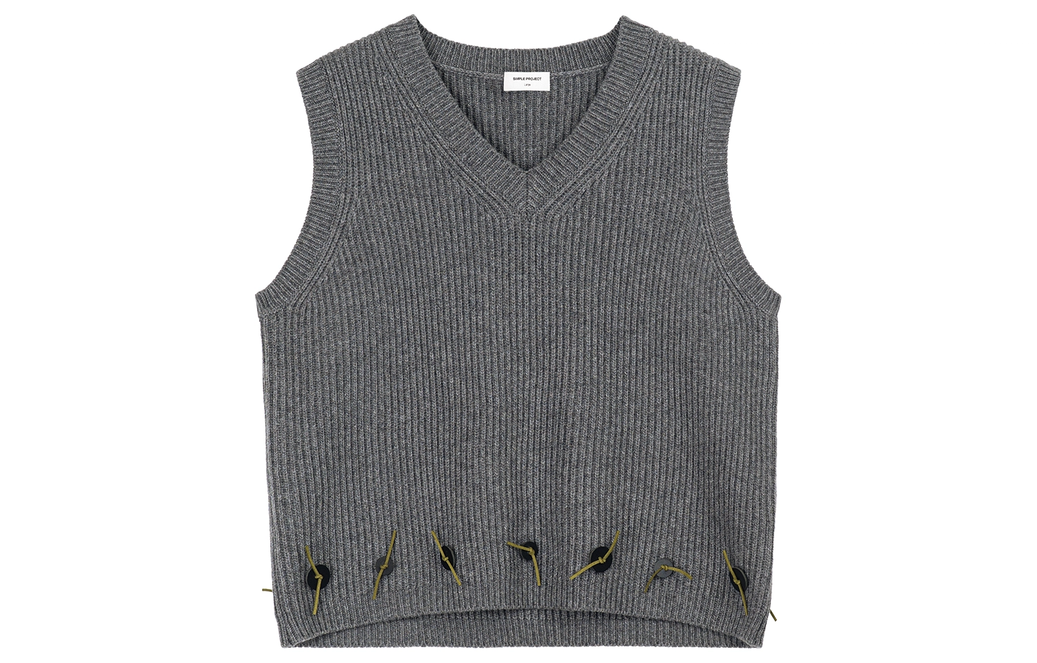 SIMPLE PROJECT *Button Vest