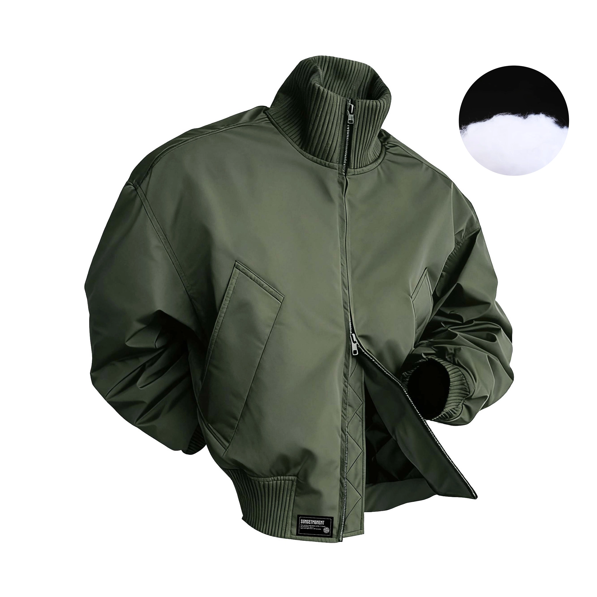 SUNSETMONENT cleanfitbomber