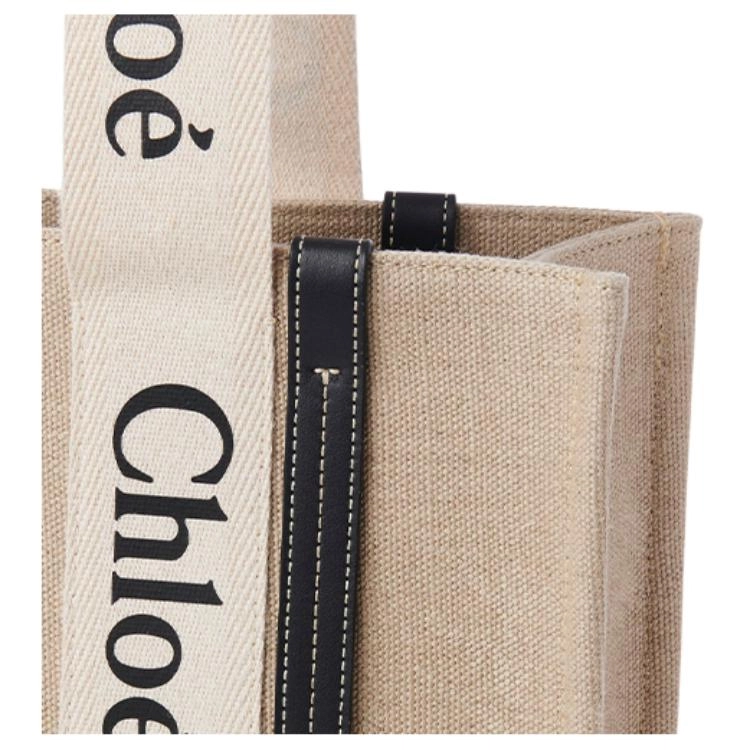 Chloe Woody Logo Tote