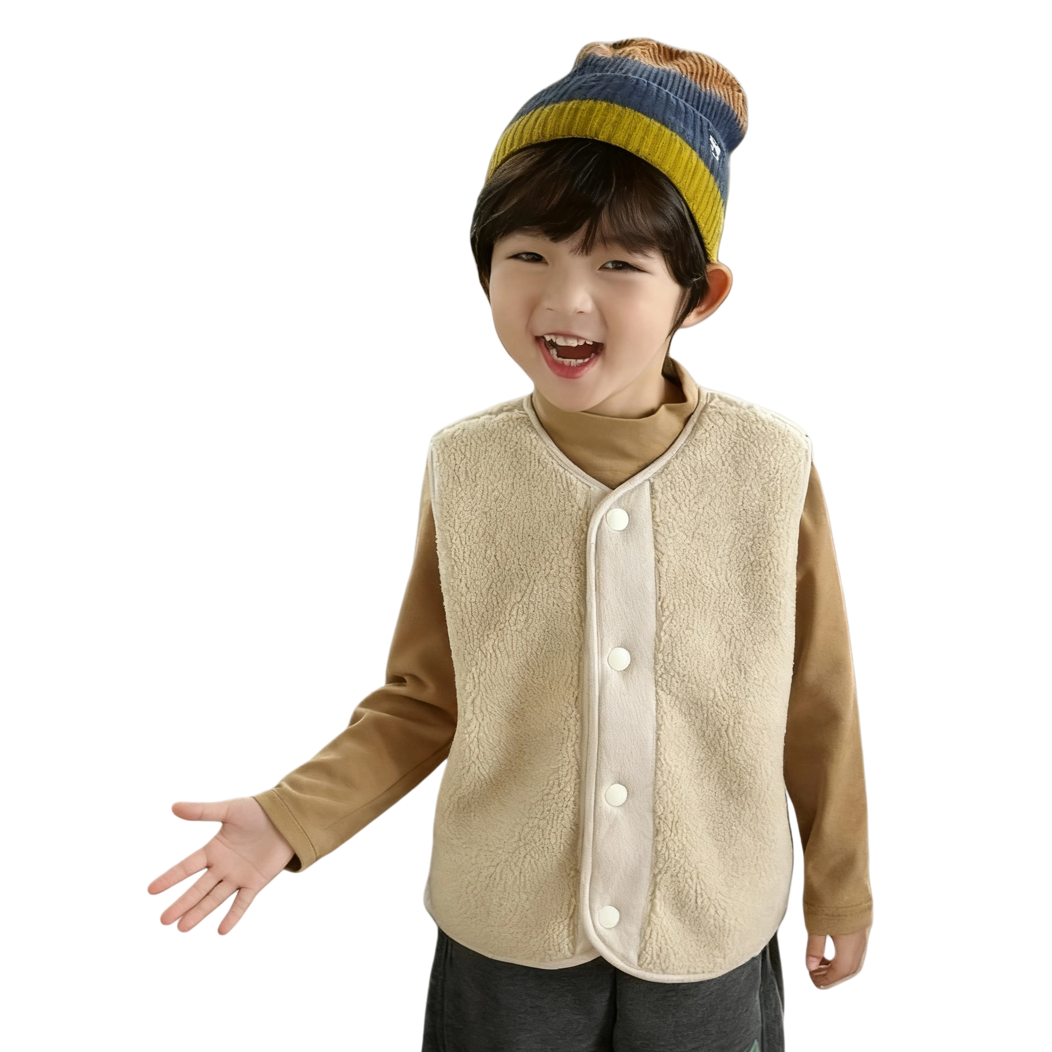 俞兆林马甲 舒适亲肤休闲 儿童款