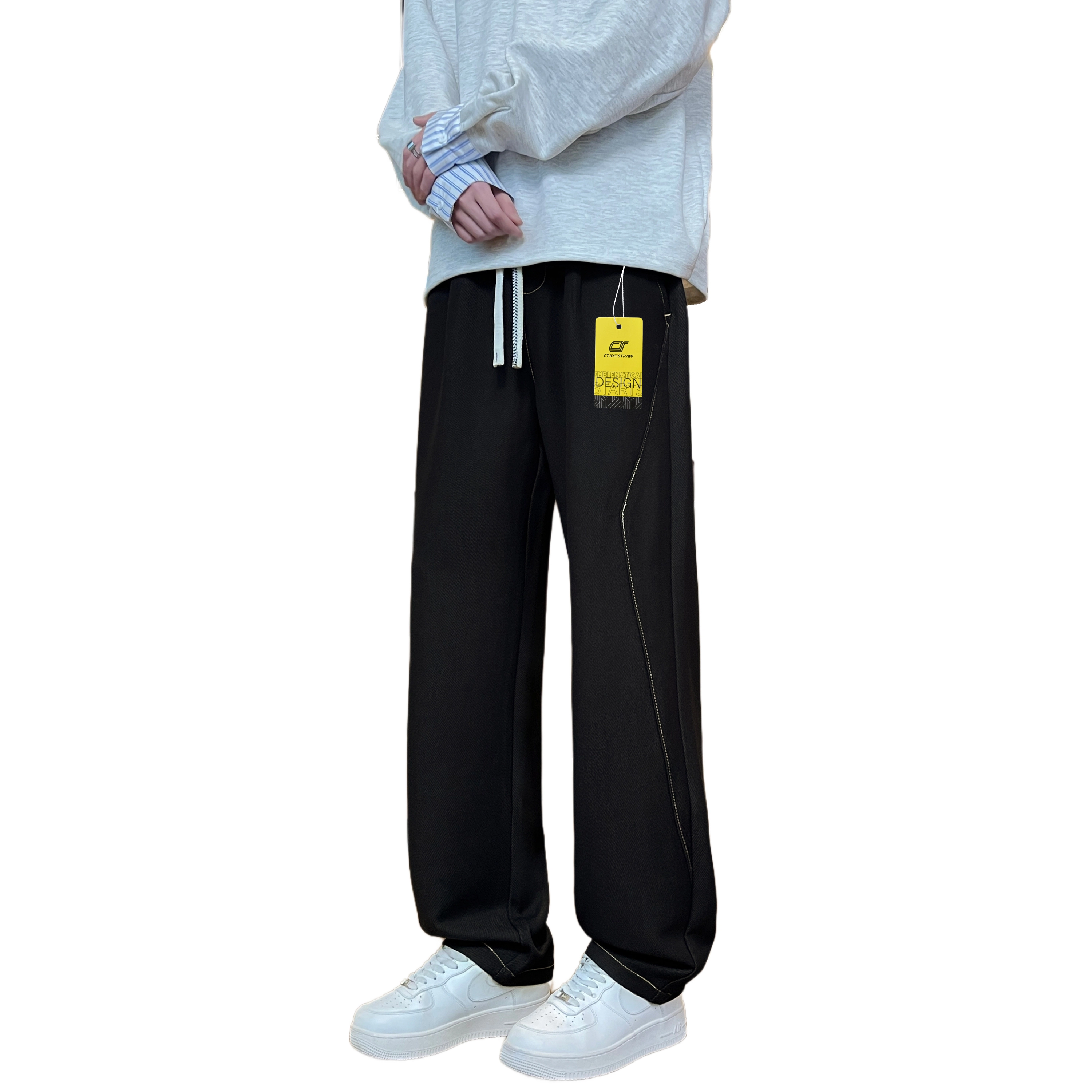 CTIDESTRAW cleanfitbootcut