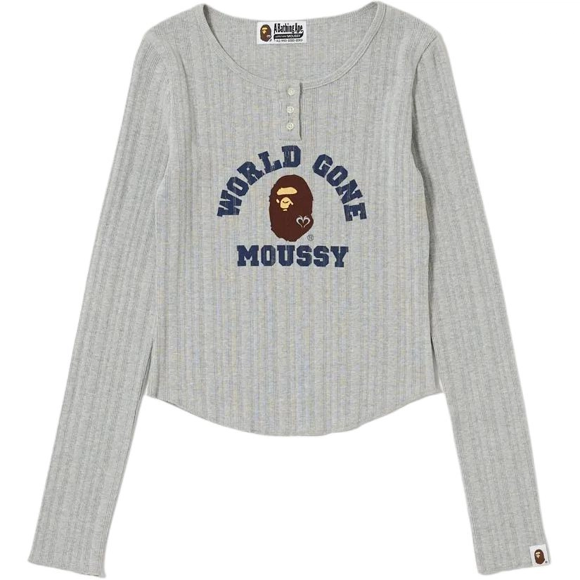 A BATHING APE x MOUSSY MOUSSY FW25 T