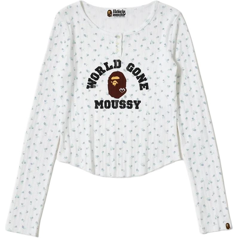 A BATHING APE x MOUSSY MOUSSY FW25 T