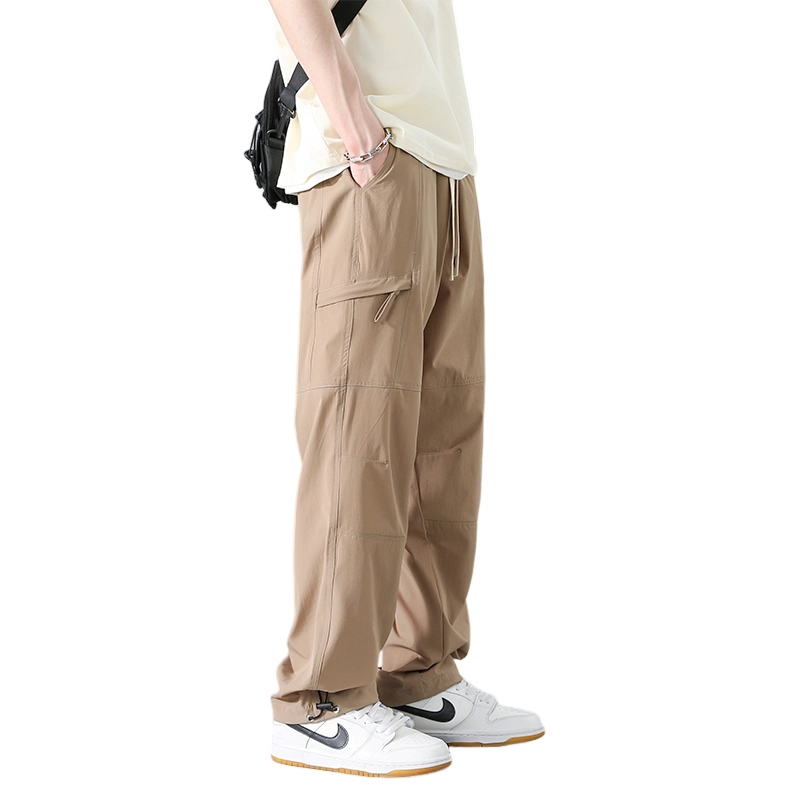 赛瀚 美式运动工装潮牌宽松阔腿休闲裤男款春秋厚款百搭舒适亲肤男装直筒长裤显瘦显高青少年高街潮流通勤外穿男裤 男女同款