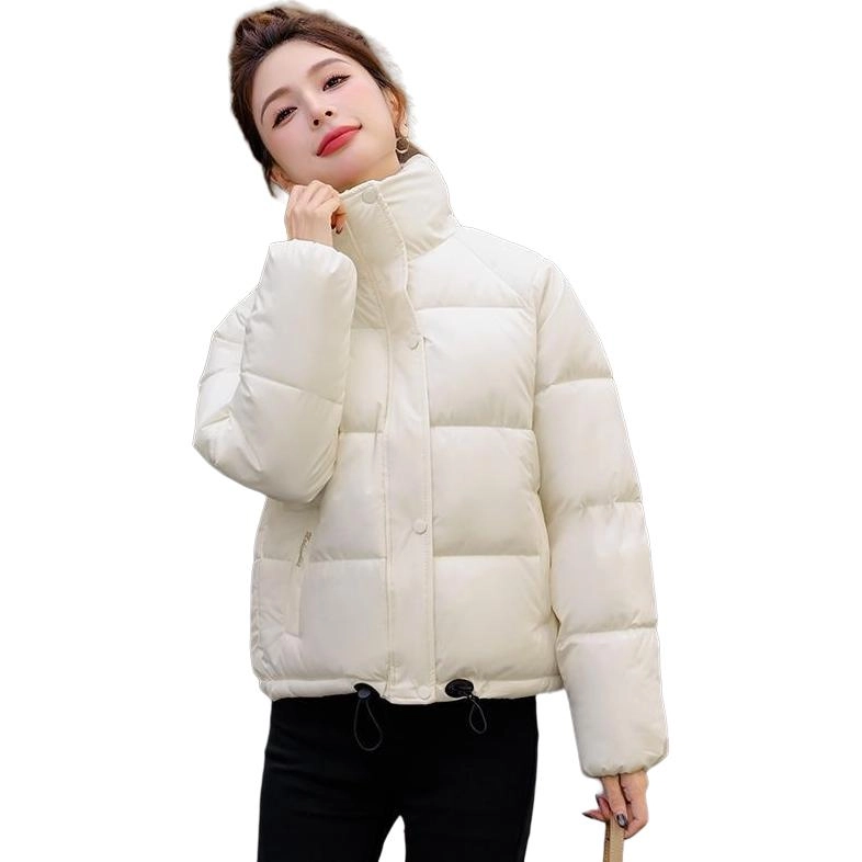 俞兆林 短款衣外套韩版修身小袄面包服简约舒适百搭休闲潮棉服 女款