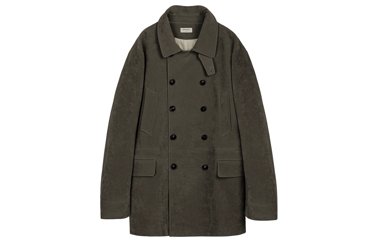 SIMPLE PROJECT *Suede Peacoat
