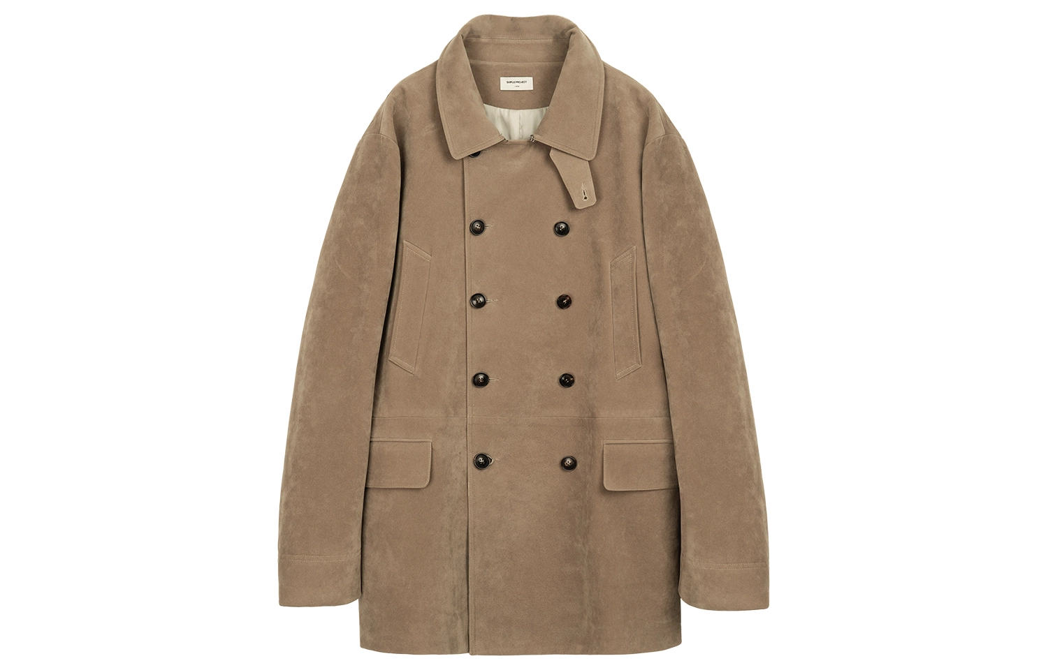 SIMPLE PROJECT *Suede Peacoat