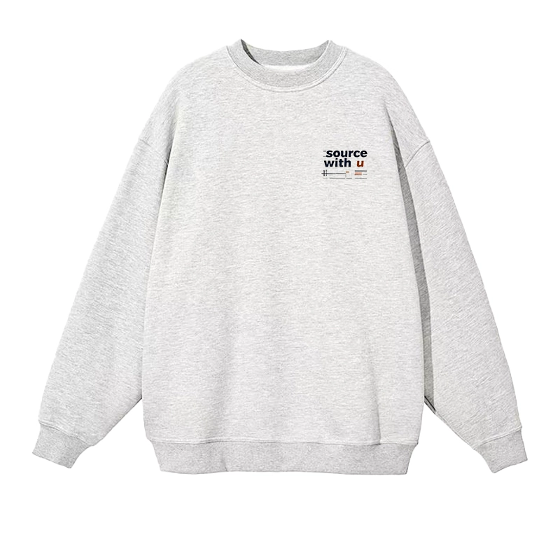 source with u oversize