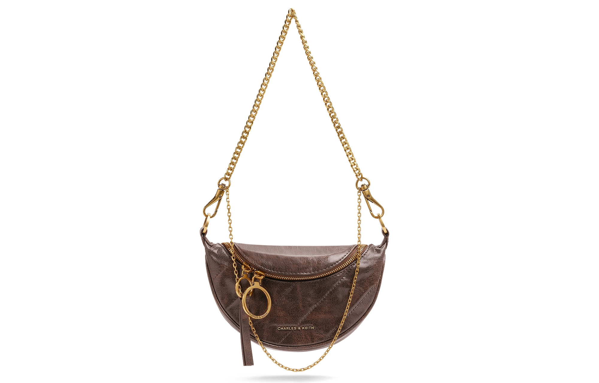 CHARLESKEITH ck PU NoirDistressed CoffeeDeep Olive
