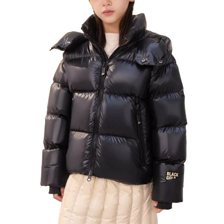 高梵羽绒服 旗舰 短款透气保暖连帽鹅绒 儿童款