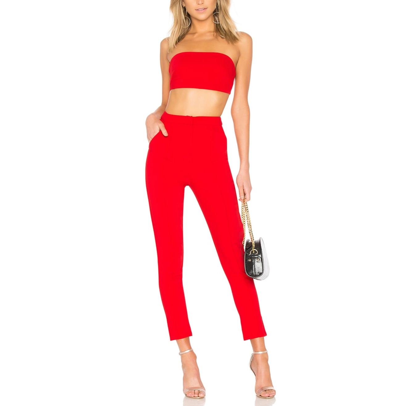 SUPERDOWN Bandeau Pant Set Remy