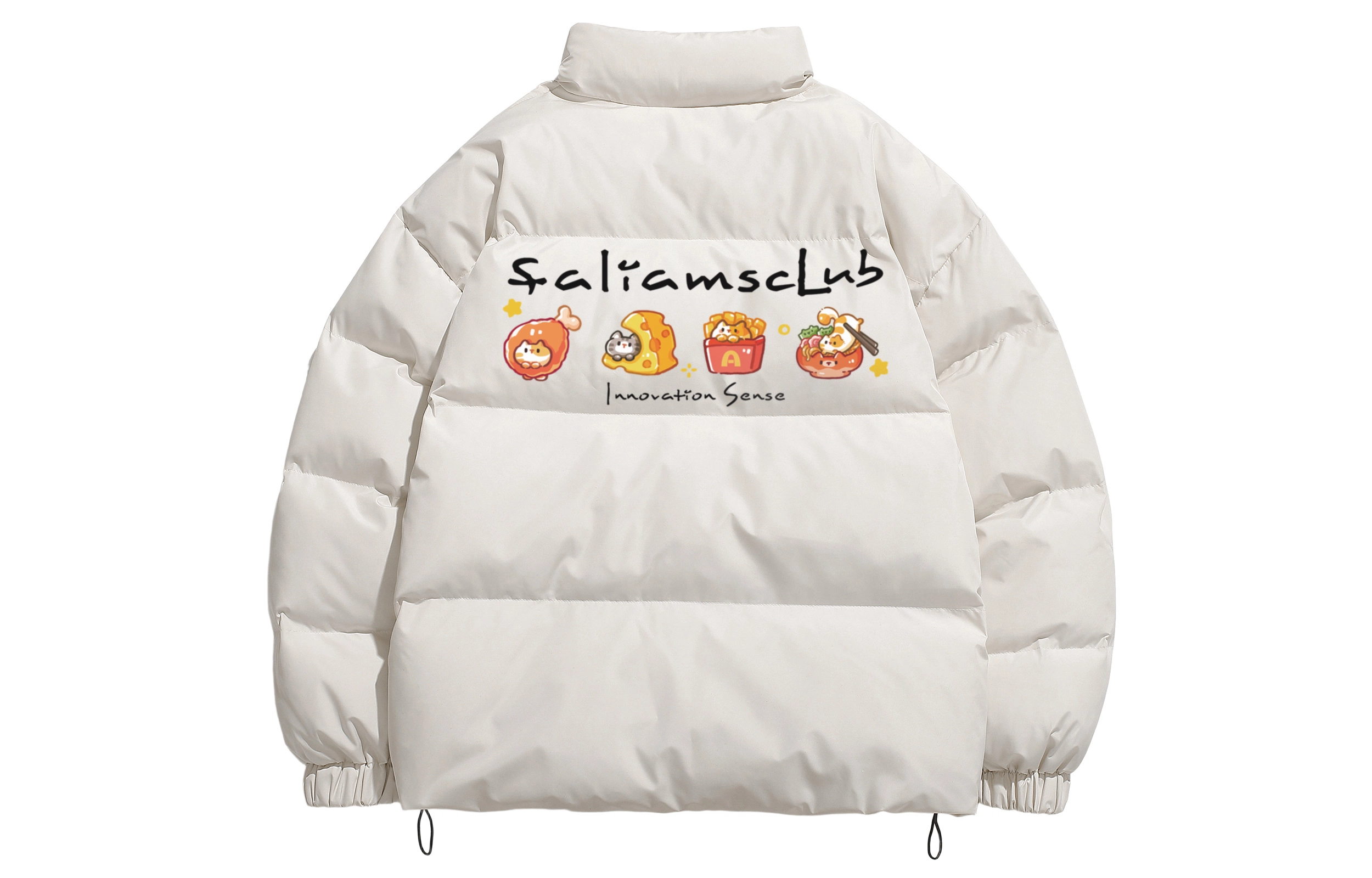 FALIAMS Down Jacketslogocatvibe