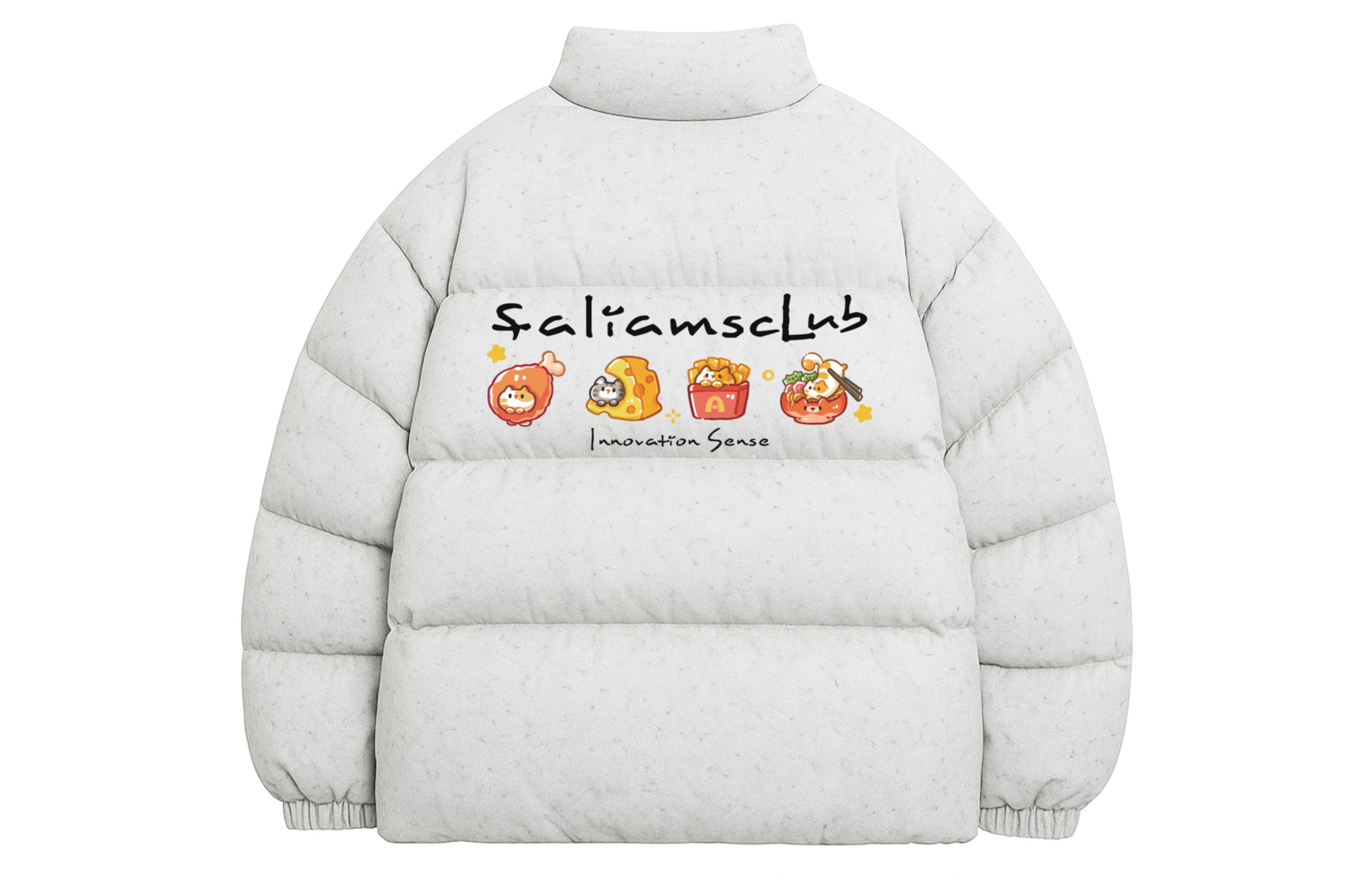 FALIAMS Down Jacketslogocatvibe