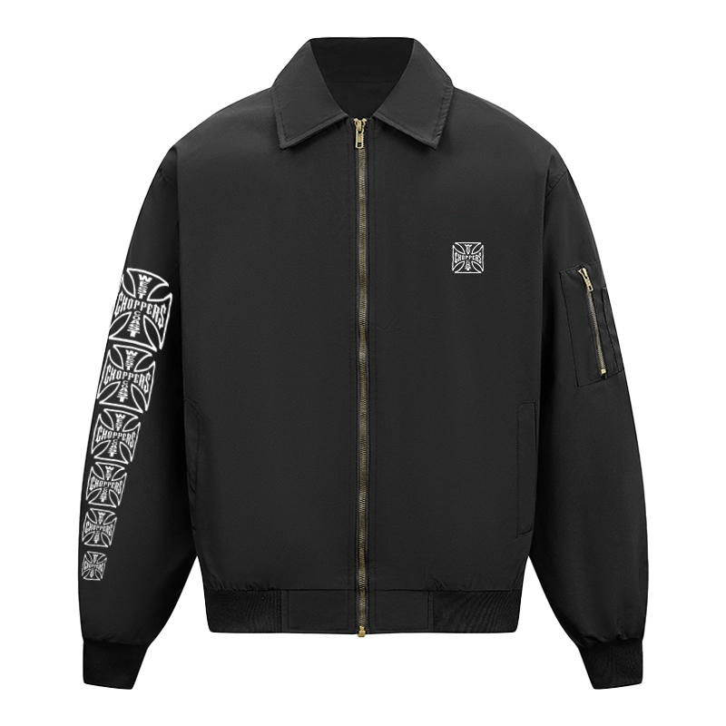 YICHEN vintageWCCvibecleanfitbomber