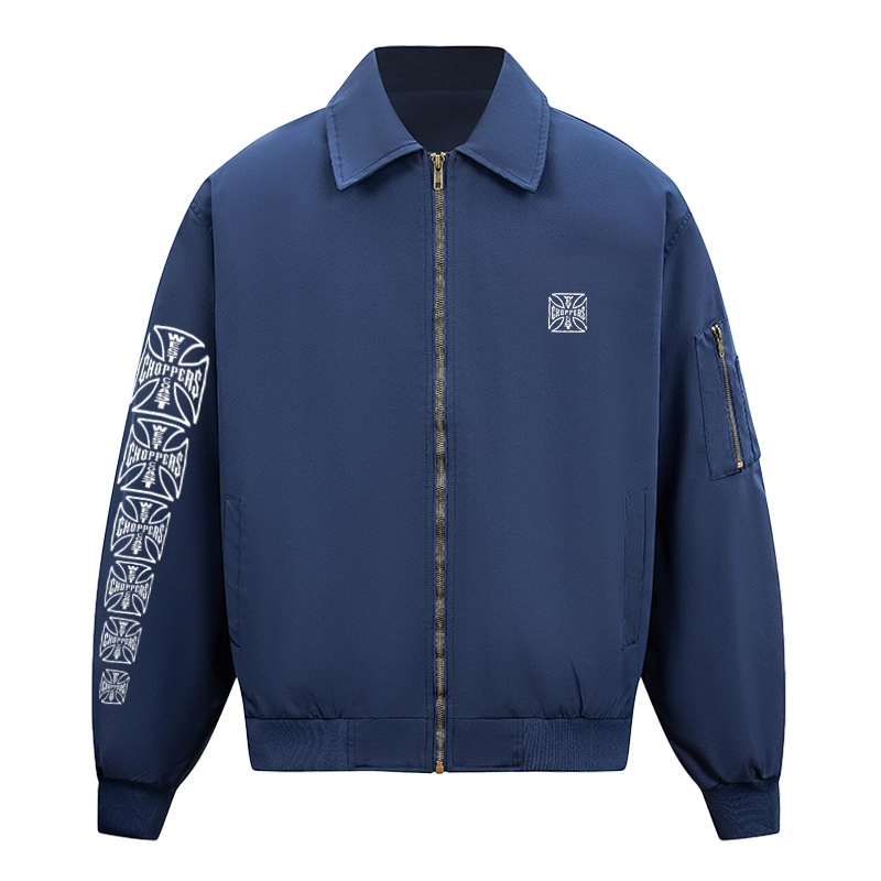 YICHEN vintageWCCvibecleanfitbomber