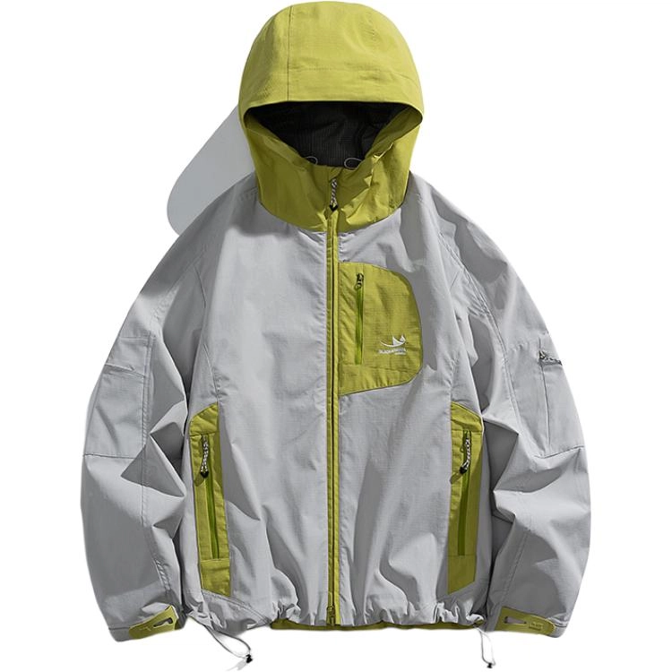 宫奴 山系机能连帽衣外套户外防水轻量化登山服运动夹克 男女同款
