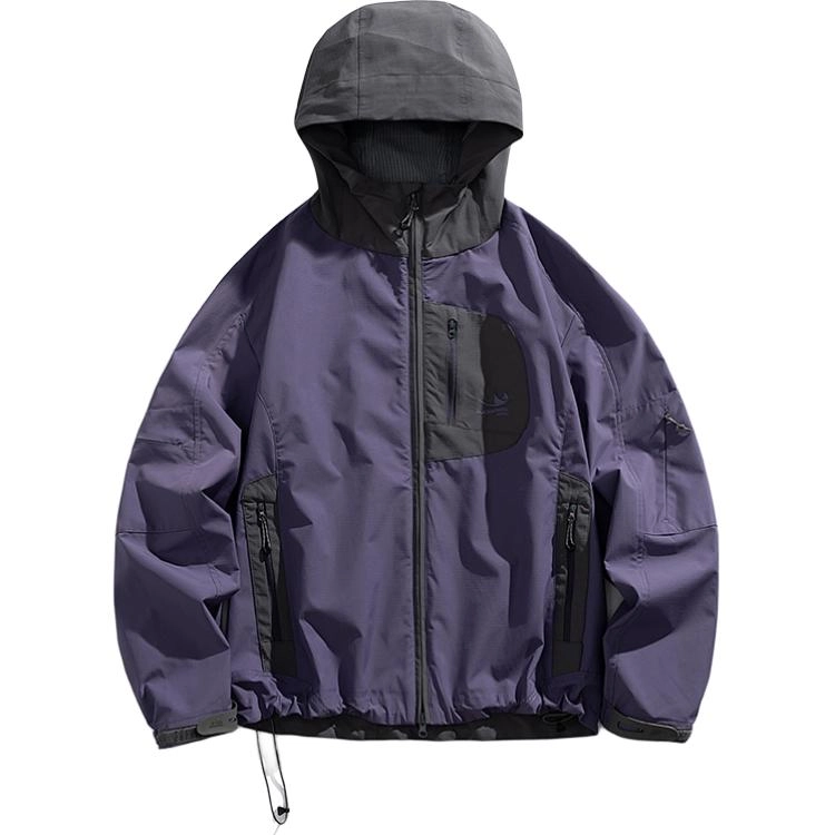 宫奴 山系机能连帽衣外套户外防水轻量化登山服运动夹克 男女同款
