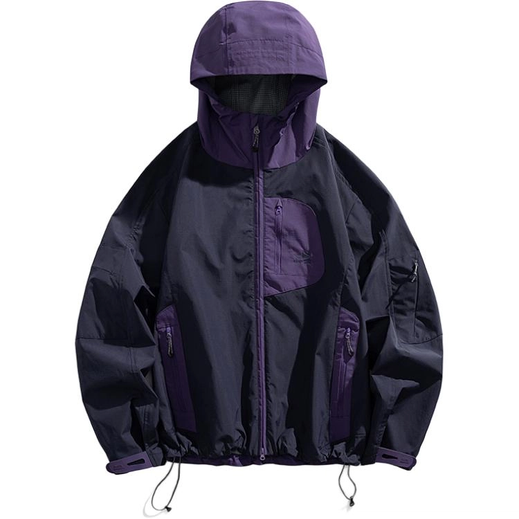 宫奴 山系机能连帽衣外套户外防水轻量化登山服运动夹克 男女同款