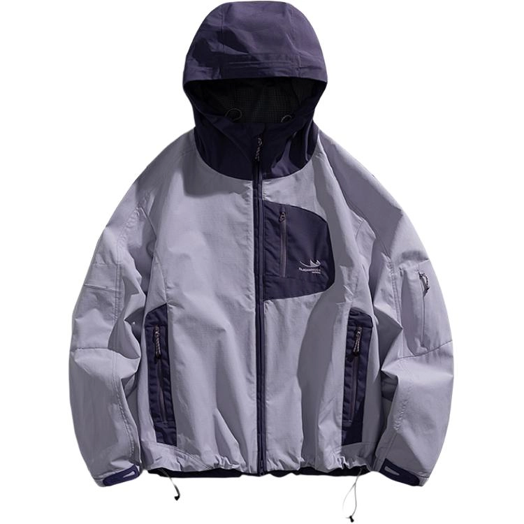 宫奴 山系机能连帽衣外套户外防水轻量化登山服运动夹克 男女同款