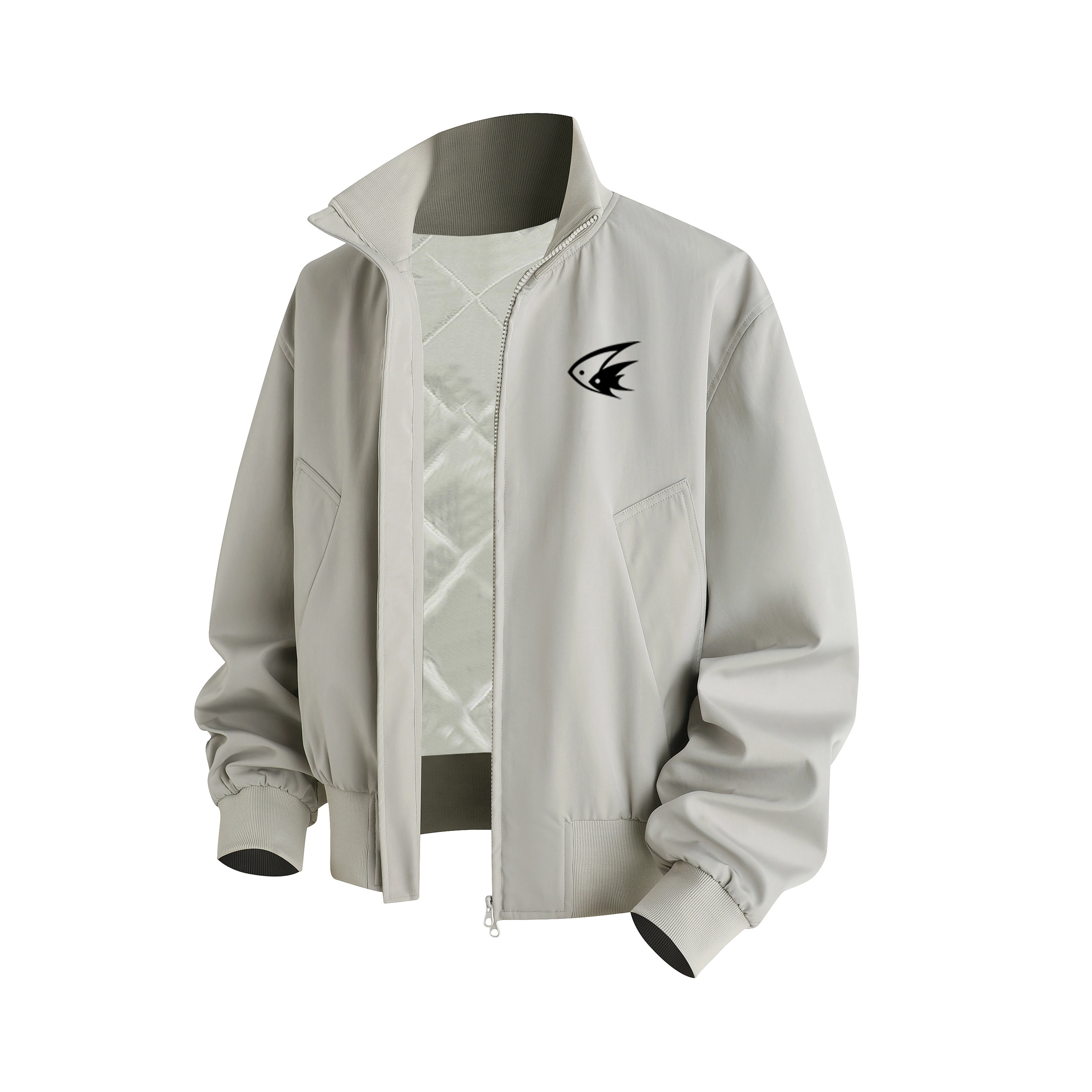 DOUBLEFISH bomberLOGOvibe