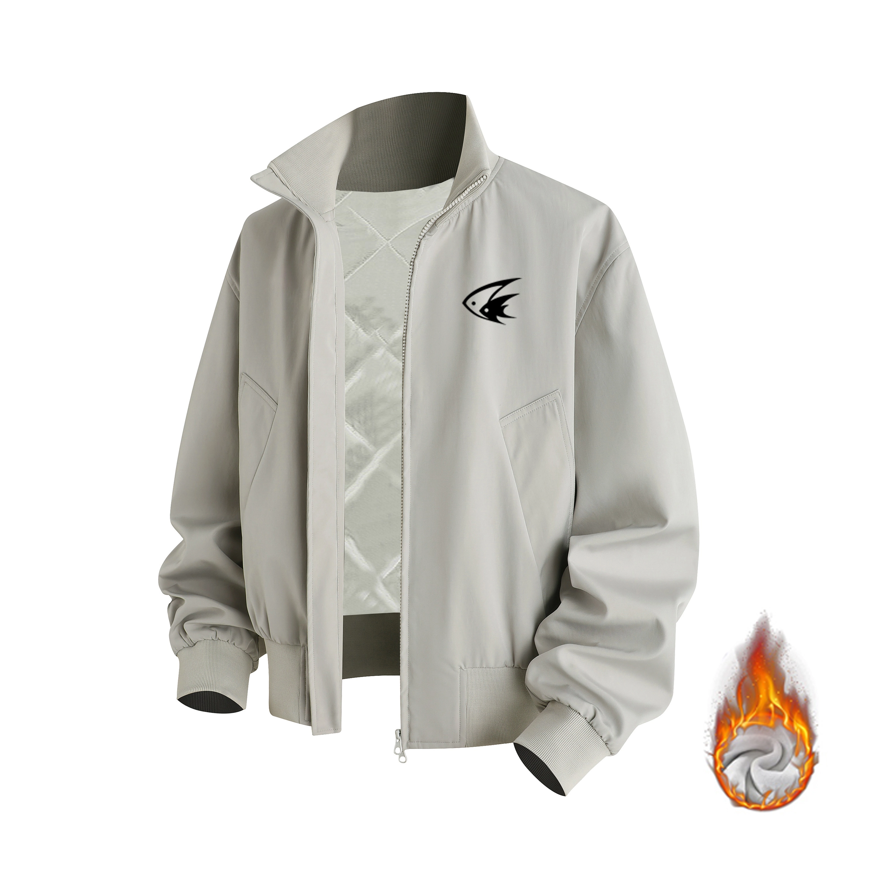 DOUBLEFISH bomberLOGOvibe