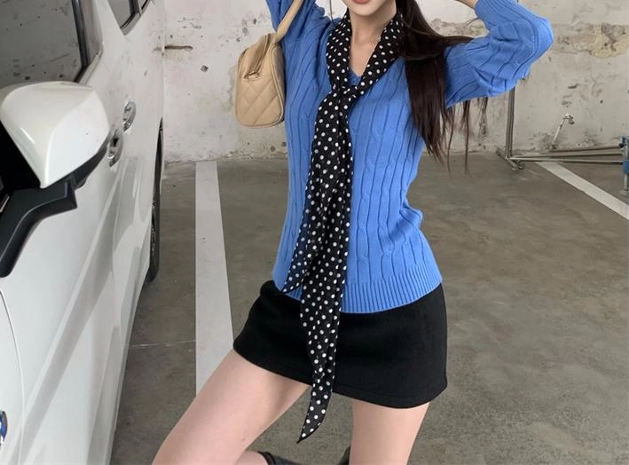 轻迎 百搭舒适优雅长袖简约时尚通勤裙装套装 女款
