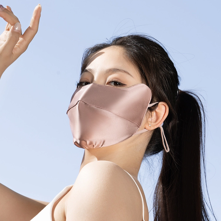 桑尚 防晒透气不闷热 桑蚕丝 口罩 男女同款情侣款