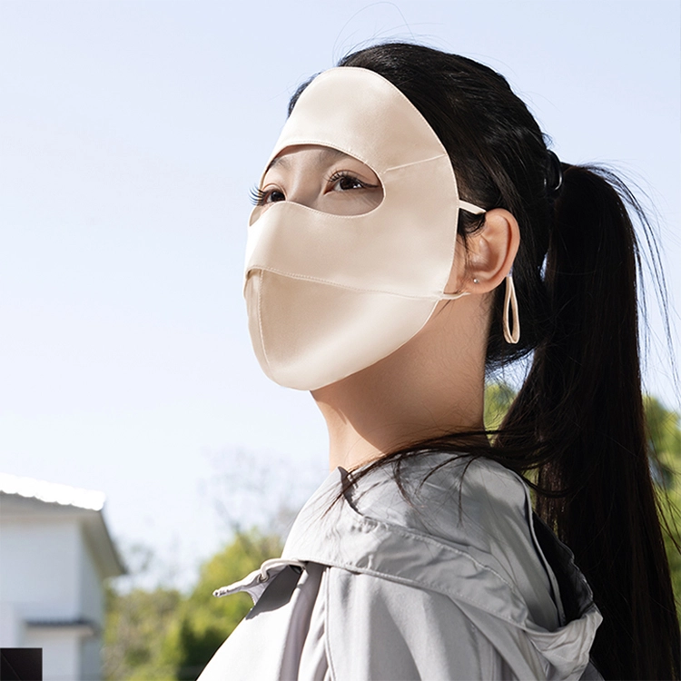 桑尚 真丝防晒 桑蚕丝  面罩 男女同款情侣款