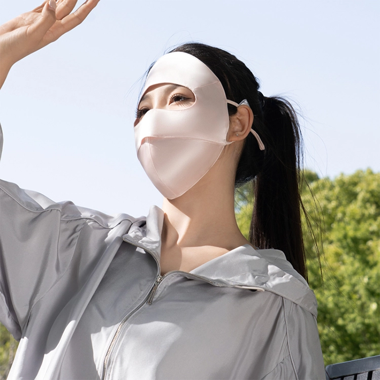 桑尚 真丝防晒 桑蚕丝  面罩 男女同款情侣款