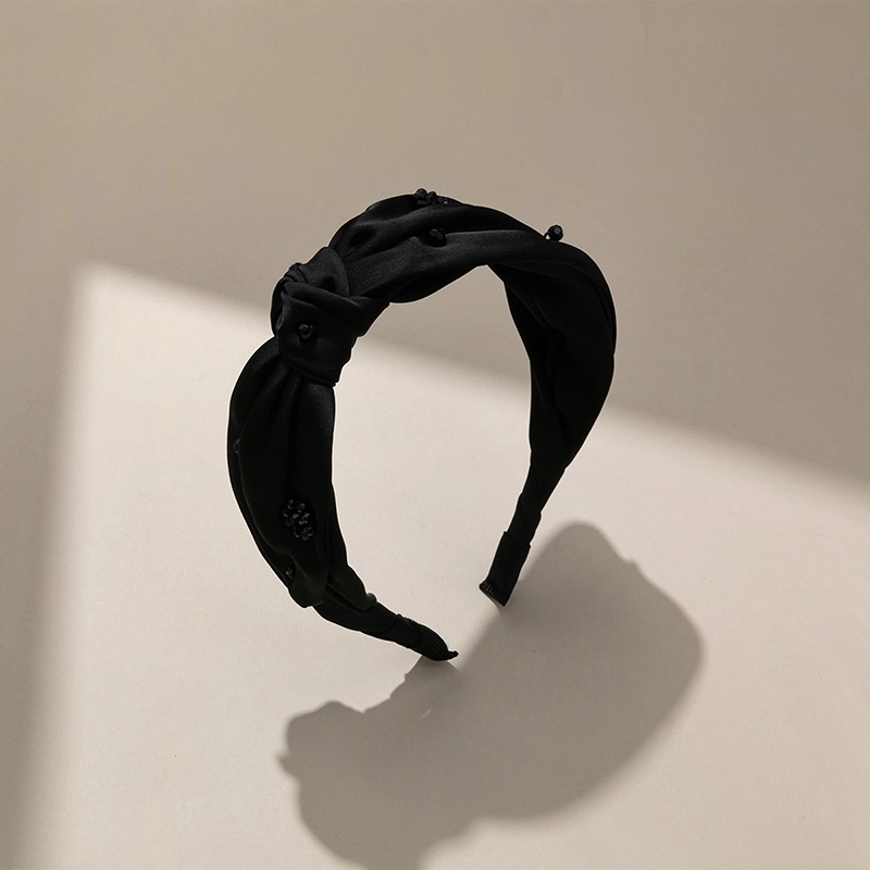 沂茹 高级感宽边结发箍优雅精致百搭可爱精致气质高颅顶压发头箍束发外出发饰头饰