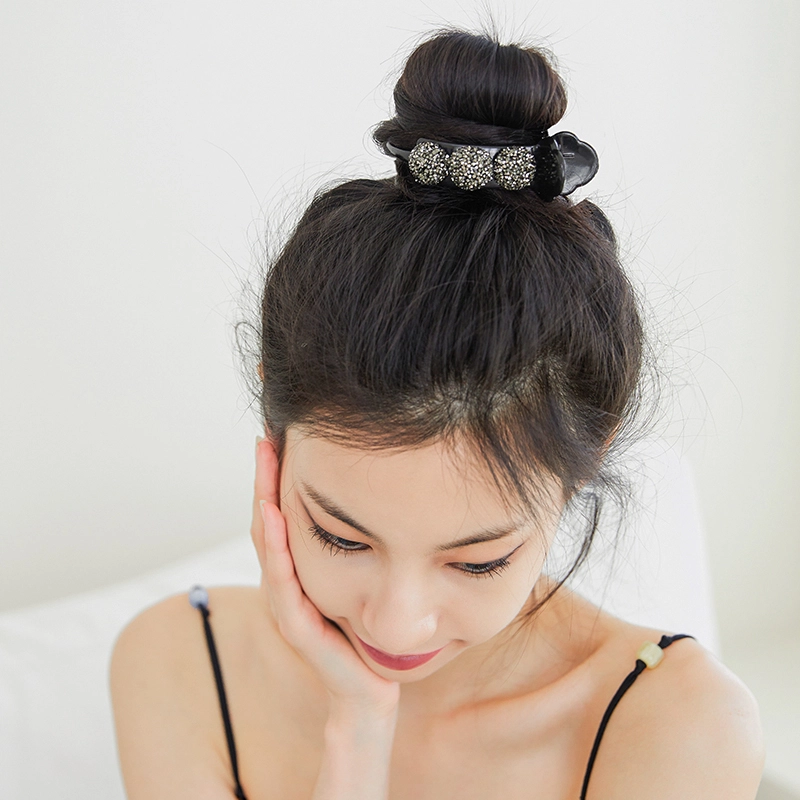 沂茹 闪耀丸子头高级感后脑勺盘发神器气质 发夹 女款