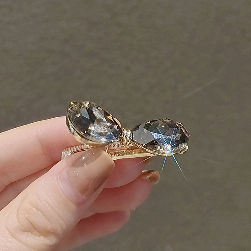 沂茹 高级感轻奢闪耀发夹优雅小巧刘海夹子少女学生侧边发卡发饰头饰女款