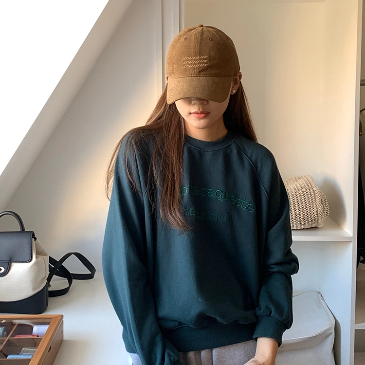 心水好物 复古水洗磨毛防晒韩版百搭大头围 棉 鸭舌帽 男女同款情侣款