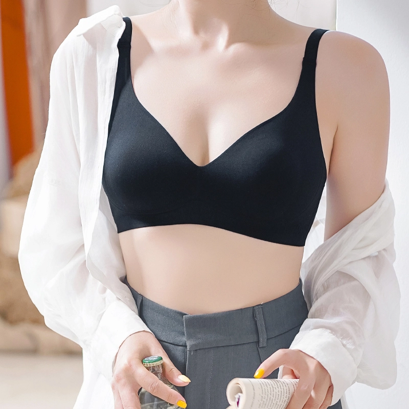 桔内 无痕聚拢轻薄舒适无钢圈内衣 女款