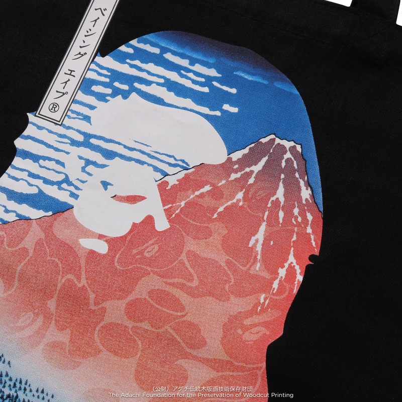 A BATHING APE x UKIYO-E - TOTE BAG