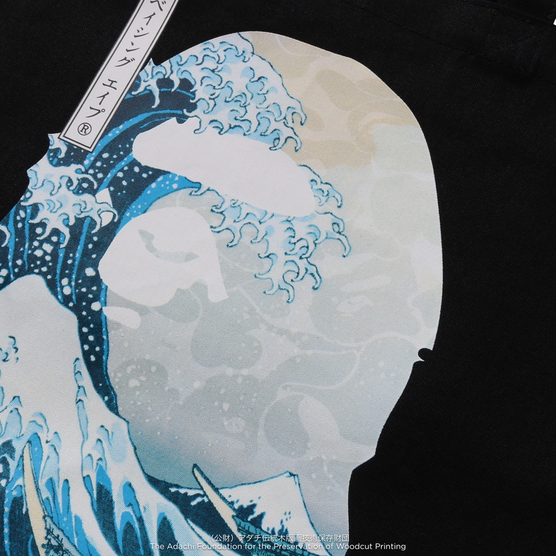 A BATHING APE x UKIYO-E - TOTE BAG