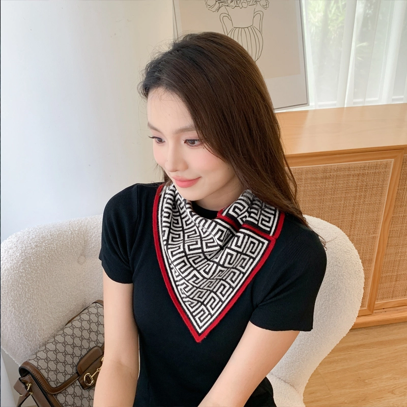 北极绒 韩版三角围巾秋冬保暖护颈 防寒高级感加厚脖套 围脖 男女同款情侣款