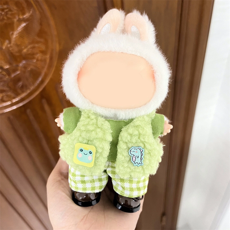 妙记 【适配于一代/二代】穿衣娃娃配件套装服饰 暖心呆萌 创意 可爱卡通 陪伴安抚 玩偶周边