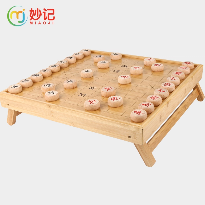 妙记 中国象棋 楠竹 榉木棋盘 棋桌 桌游