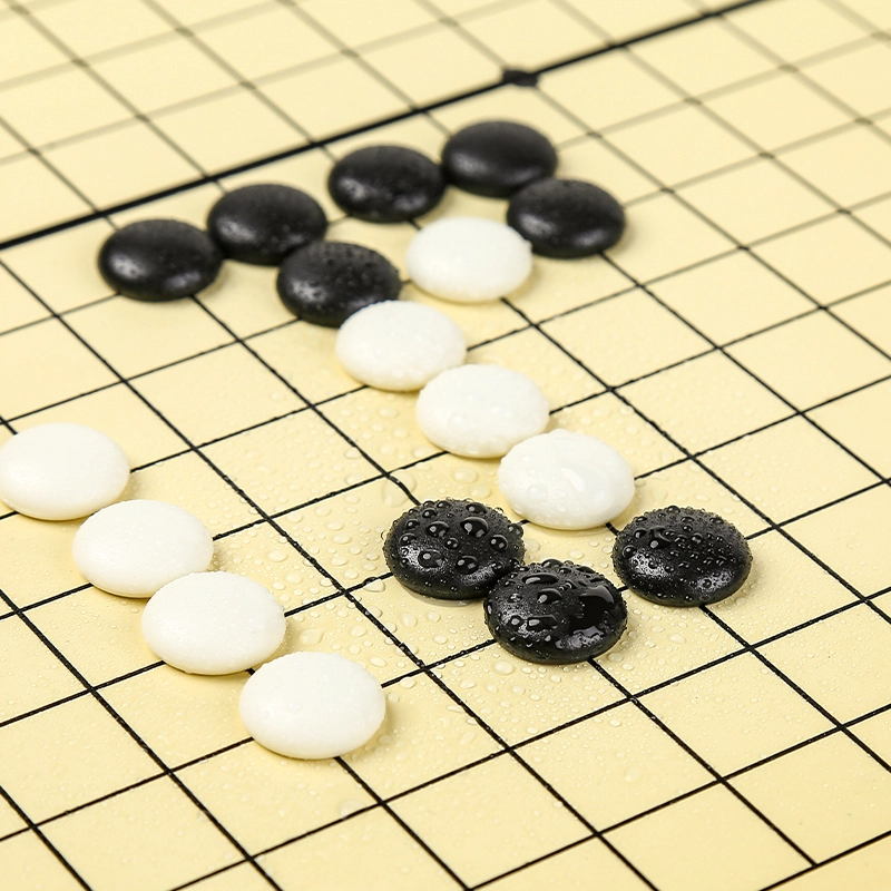 妙记 围棋中国象棋五子棋三合一大号磁石折叠棋盘套装 桌游