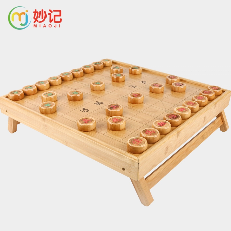 妙记 中国象棋 楠竹 榉木棋盘 棋桌 桌游