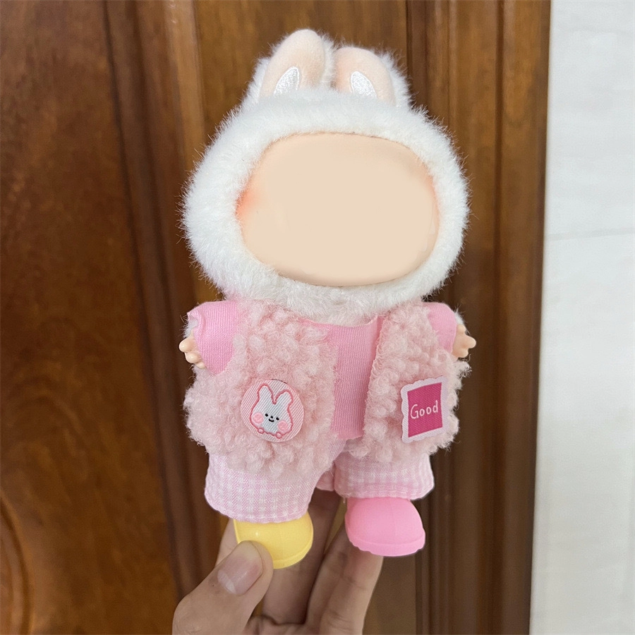 妙记 【适配于一代/二代】穿衣娃娃配件套装服饰 暖心呆萌 创意 可爱卡通 陪伴安抚 玩偶周边