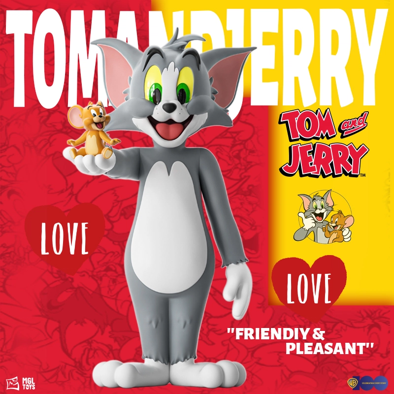 MGL TOYS x TOM AND JERRY 100 Tom and Jerry