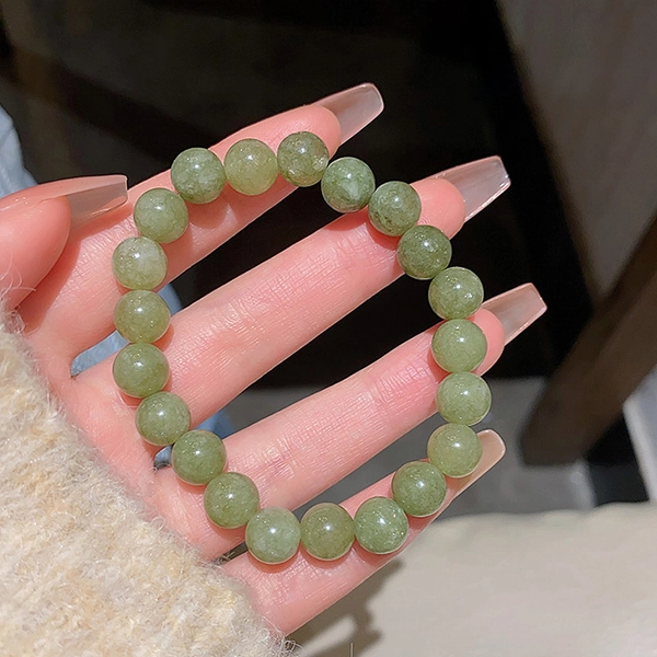 克拉日记 高级感小众设计感圆珠 玉髓 手串 女款