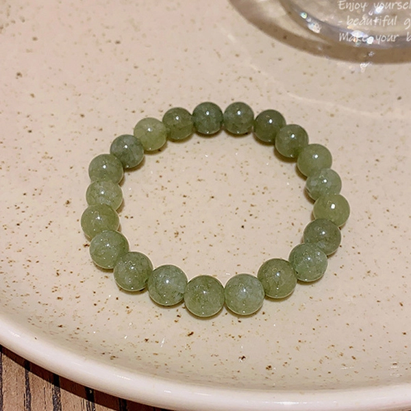 克拉日记 高级感小众设计感圆珠 玉髓 手串 女款