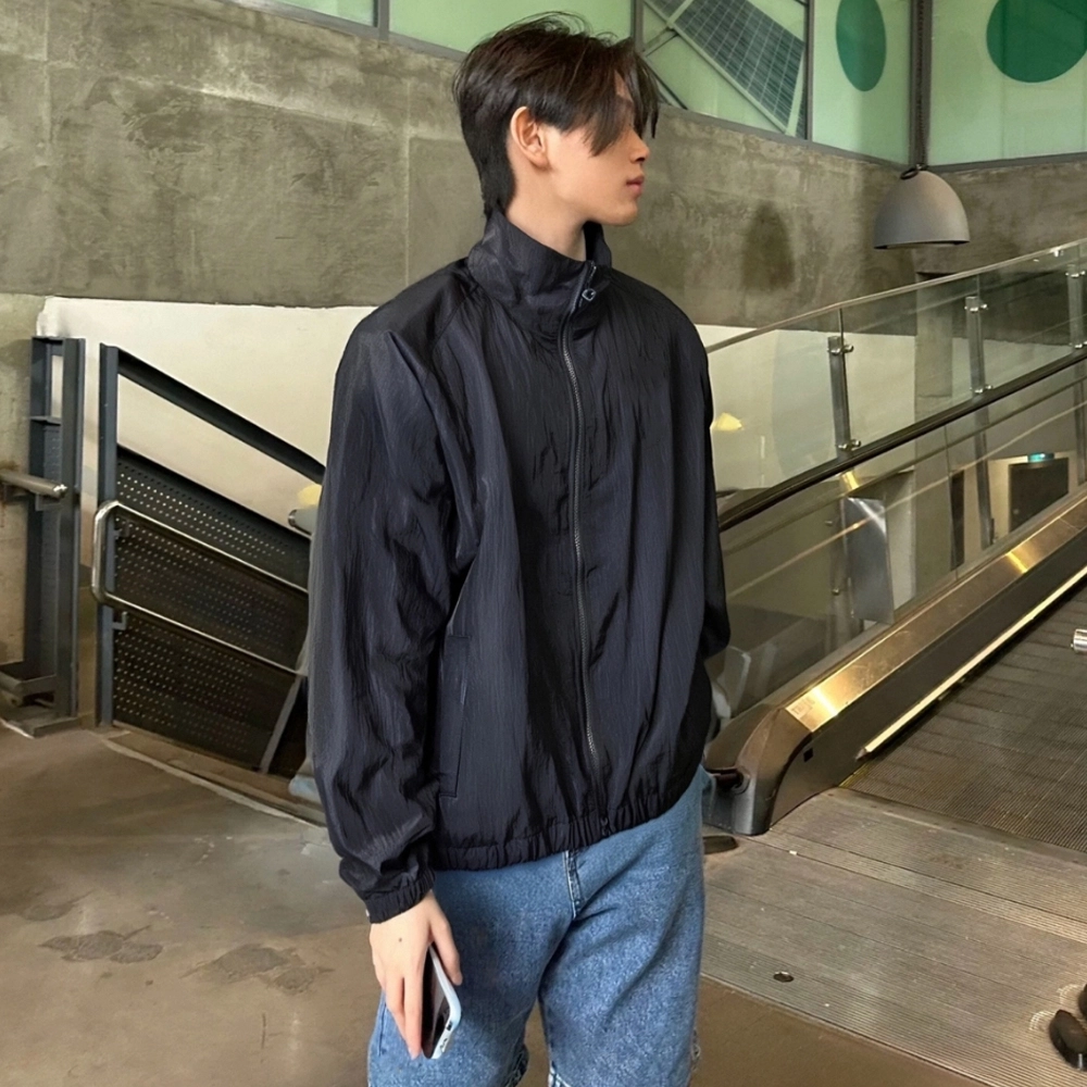 物质公式 高街美式复古宽松百搭休闲防晒服 男女同款